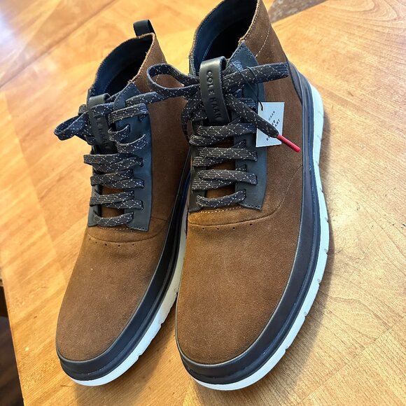 Cole Haan ZeroGrand Boots, Brown, Size 11 New main image 4